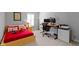 Bedroom featuring desk, bed, and picture at 13783 Tender Dr, Carmel, IN 46032