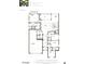 Spacious main level layout featuring a great room, kitchen, primary bedroom, and three-car garage at 1463 Crosstie Cir, Westfield, IN 46074