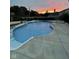 Inviting in-ground pool with a clear blue sky above, perfect for summer relaxation at 15885 Symphony Blvd, Noblesville, IN 46060