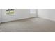Neutral bedroom featuring carpet and ample light from a window at 16955 Cole Evans Dr, Noblesville, IN 46060