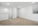 Loft area with neutral carpet and white walls at 16955 Cole Evans Dr, Noblesville, IN 46060