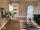 Bright and airy living room featuring modern decor, stylish furnishings, and an open layout at 2406 E 10Th St, Anderson, IN 46012