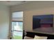 Bright bedroom with view of the pond featuring a relaxing fountain at 2460 Collins Dr, Westfield, IN 46074