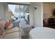 Cozy sunroom leading to an outdoor patio at 2460 Collins Dr, Westfield, IN 46074