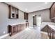 Bright kitchen with wooden cabinets and neutral walls at 3006 W 10Th St, Indianapolis, IN 46222