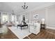 Spacious living room with neutral furniture and decor at 3447 Washington Blvd, Indianapolis, IN 46205