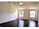 Bright bedroom features vaulted ceiling, beautiful windows with lots of natural light, and hardwood floors at 3513 Berkdale Dr, Columbus, IN 47203
