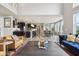 Open concept design connects the kitchen, dining, and living areas, creating a spacious feel at 3645 Conifer Dr, Zionsville, IN 46077