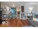 Open living room showcases a dining area and a partial view of the kitchen at 428 E Trevor St, Brownsburg, IN 46112
