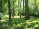 A walking path winds through a heavily wooded area with mature trees at 4814 Lynton Ct, Indianapolis, IN 46254