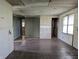 Spacious living room with laminate floors and an open concept layout at 5961 N 200 W, Columbus, IN 47201