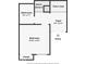 Layout displays a bedroom, bathroom, foyer, and stairs for convenient navigation at 652 Blossom Dr, Avon, IN 46123