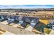Overhead view of a charming neighborhood with well-maintained lawns and convenient access to nearby amenities at 7111 Lillian Pl, Cumberland, IN 46229