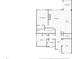 Detailed floor plan showcasing the layout of the home, including the primary bedroom and Gathering room at 7111 Lillian Pl, Cumberland, IN 46229