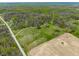 Expansive aerial view showcasing a home nestled among lush greenery and open fields at 8654 N Baltimore Rd, Monrovia, IN 46157