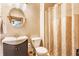 Cozy bathroom featuring stylish fixtures and tiled shower at 8654 N Baltimore Rd, Monrovia, IN 46157