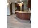 Spacious kitchen with updated appliances and beautiful granite countertops at 8955 Stonegate Rd # A, Indianapolis, IN 46227