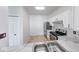 Modern kitchen equipped with updated appliances, white cabinetry, and stylish countertops at 1045 Evening Shade Cir, Beech Grove, IN 46107