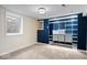 Walk in closet with custom shelving at 1310 N Chester Ave, Indianapolis, IN 46201