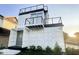 Unique shipping container home exterior, showcasing modern design and outdoor space at 1802 Bellefontaine St, Indianapolis, IN 46202