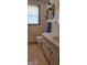 Bathroom with a vanity and window at 3002 W 53Rd St, Anderson, IN 46011