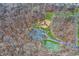 This aerial view showcases a vibrant playground, basketball court, and lush green space, perfect for outdoor activities at 320 Legacy Blvd, Greenwood, IN 46143