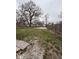 Large backyard featuring lush greenery and mature trees, perfect for outdoor activities at , Indianapolis, IN 46221