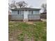 Charming home with a inviting front porch and light blue siding at , Indianapolis, IN 46221