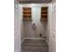 Laundry room with hookups for appliances and white shaker cabinets at , Indianapolis, IN 46221