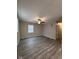 Bright living room with hardwood flooring and a ceiling fan at , Indianapolis, IN 46221