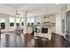 Bright, spacious kitchen with stainless steel appliances and breakfast area with scenic views at 3715 Kendall Wood Dr, Carmel, IN 46032