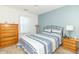 Comfortable bedroom featuring a large bed and ample natural light at 377 Van Buren St, Greenfield, IN 46140