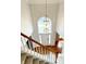 Grand foyer with a statement light fixture and high ceilings, creating a welcoming entrance to the home at 3926 Castle Rock Dr, Zionsville, IN 46077