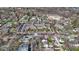 Aerial view showing proximity to Zionsville Library and Eagle Elementary School in a neighborhood setting at 490 W Walnut St, Zionsville, IN 46077