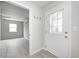 The entryway leads to an open room with wood floors at 6124 Dry Den Ct, Indianapolis, IN 46221