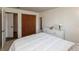 Comfortable bedroom featuring a full-size bed, closet, and ample natural light from the window for a cozy atmosphere at 6340 Bluebell Ct, Indianapolis, IN 46224