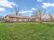 Charming single-story brick home featuring a well-maintained lawn and an attached two-car garage at 641 Beech W Dr, Plainfield, IN 46168