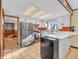 Bright kitchen with stainless steel appliances and ample countertop space at 641 Beech W Dr, Plainfield, IN 46168