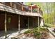 Covered back deck area for outdoor living at 649 E Country Ln, Martinsville, IN 46151