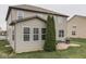 Picture of backyard featuring a grill and patio and two story home with beige siding at 7730 Imperial Eagle Dr, Zionsville, IN 46077