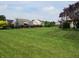 Expansive backyard with manicured lawn and ample space for recreation and relaxation at 8358 Balmoral Dr, Avon, IN 46123