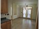Bright dining area featuring French doors and views of the backyard at 8358 Balmoral Dr, Avon, IN 46123