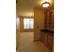 View of dining room, featuring built-in cabinets and a chandelier over the dining table at 8358 Balmoral Dr, Avon, IN 46123