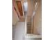 Carpeted staircase leading to the upper level of the home at 930 Charlene Ln, Anderson, IN 46011