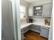 Pantry with cabinets, counter space, and storage solutions at 15958 Oakhurst Ln, Fishers, IN 46040