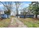 Wide angle view of property with home and shed at 2025 State Road 47, Lebanon, IN 46052