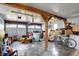 Spacious garage with ample storage space at 2025 State Road 47, Lebanon, IN 46052