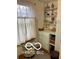 Charming bathroom with built in shelving, a decorative window, and unique storage at 3030 N 600 E, Lebanon, IN 46052