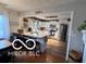 Bright kitchen with stainless steel appliances, large island, and eat-in bar at 3030 N 600 E, Lebanon, IN 46052