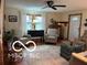 Cozy living room with neutral tones, comfortable seating, and natural light at 3030 N 600 E, Lebanon, IN 46052